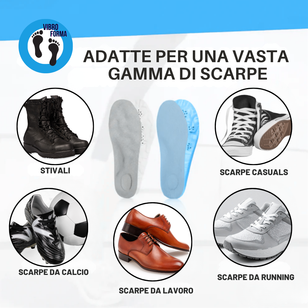 Solette sportive antidolorifiche