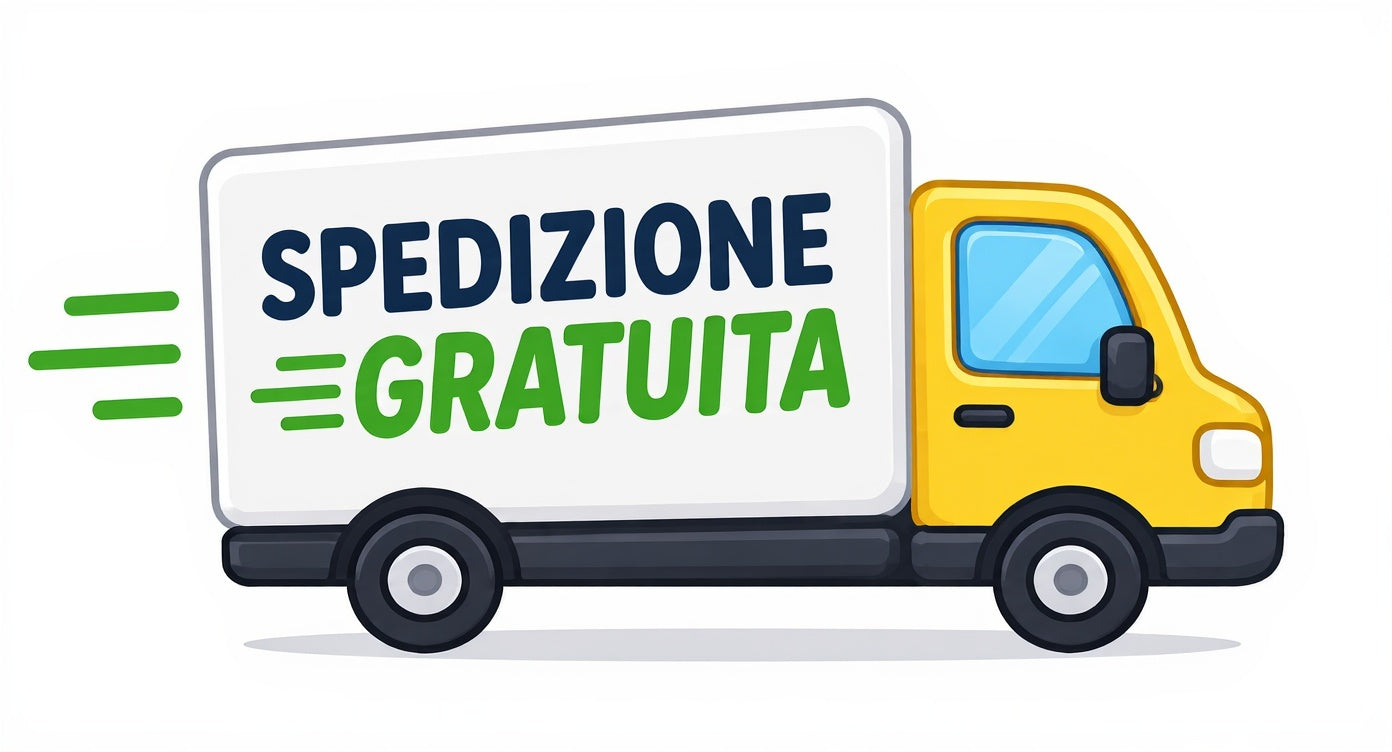 Spedizione gratuita e assicurata